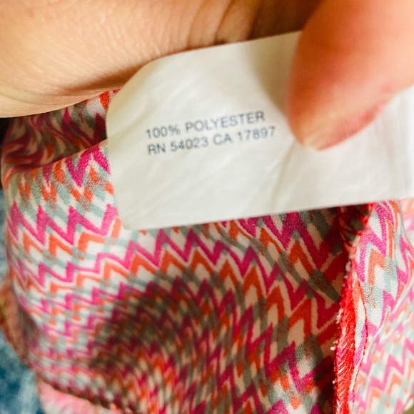 GAP ZIG ZAG MULTI COLOR DRESS - Picture 4 of 6